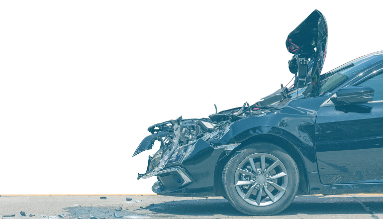 accidente de tráfico con siniestro vial